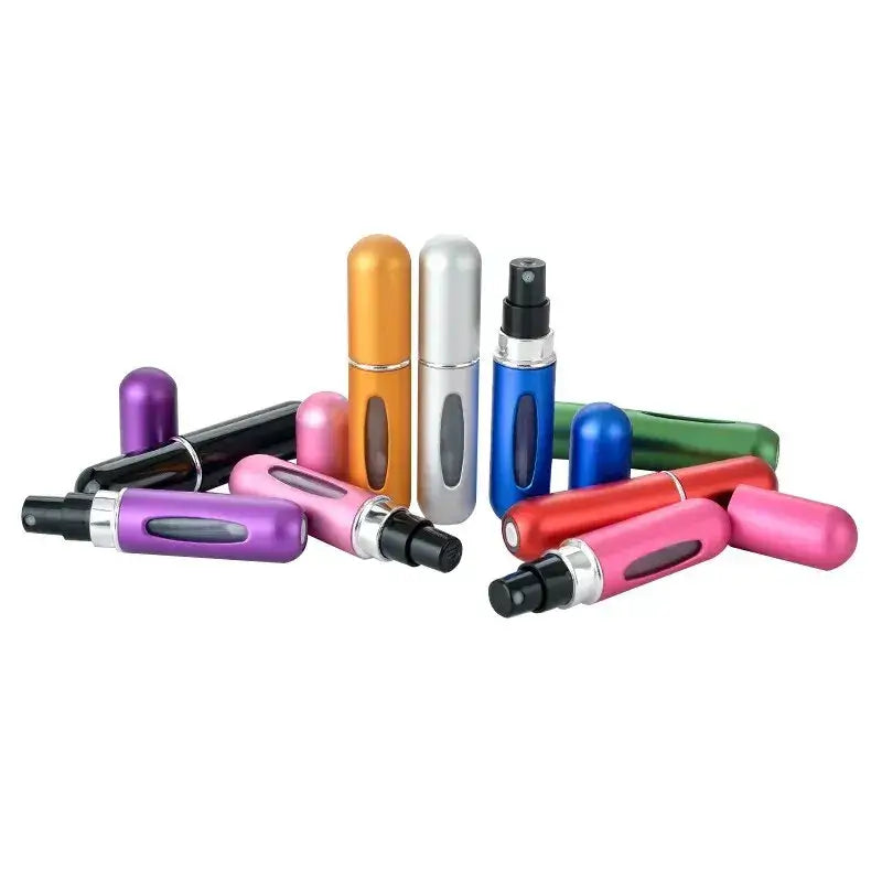 5ml Perfume Sub-Bottles: High-End Portable Press Spray, Small Empty Sample Bottles for Sub-packaging