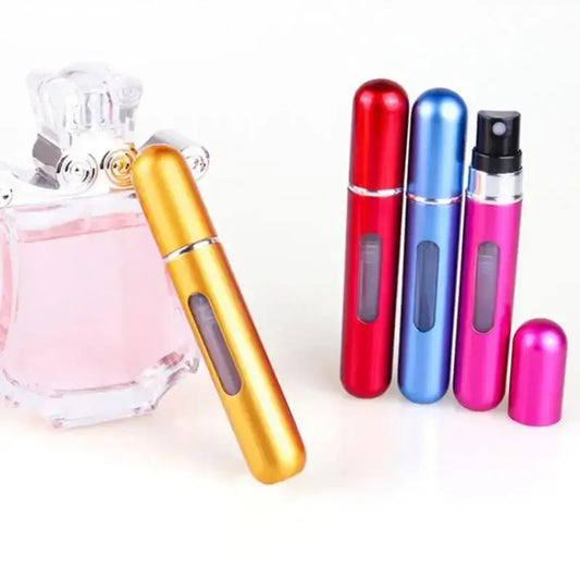 5ml Perfume Sub-Bottles: High-End Portable Press Spray, Small Empty Sample Bottles for Sub-packaging